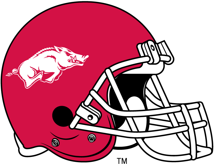 Arkansas Razorbacks 2001-Pres Helmet Logo diy DTF decal sticker